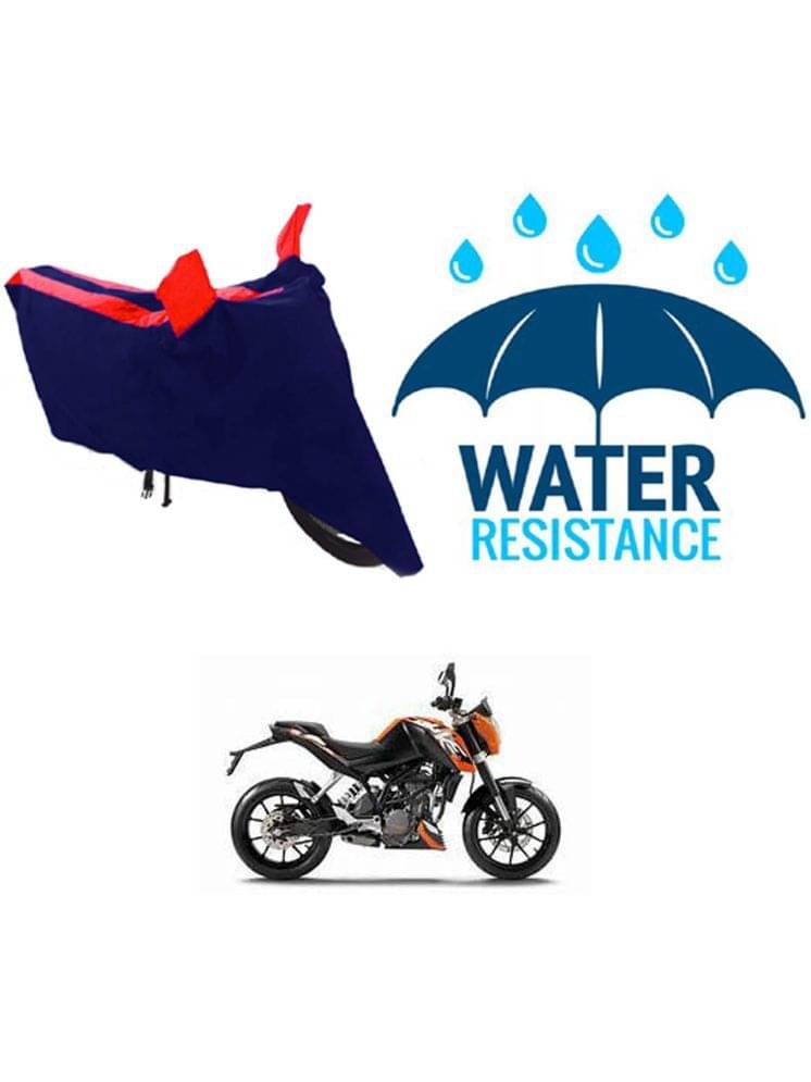 RONISH Bike Body Cover for KTM Duke 200 ( Pack of 1 ) , Red RONISH Bike Body Cover for KTM Duke 200 ( Pack of 1 ) , Red
