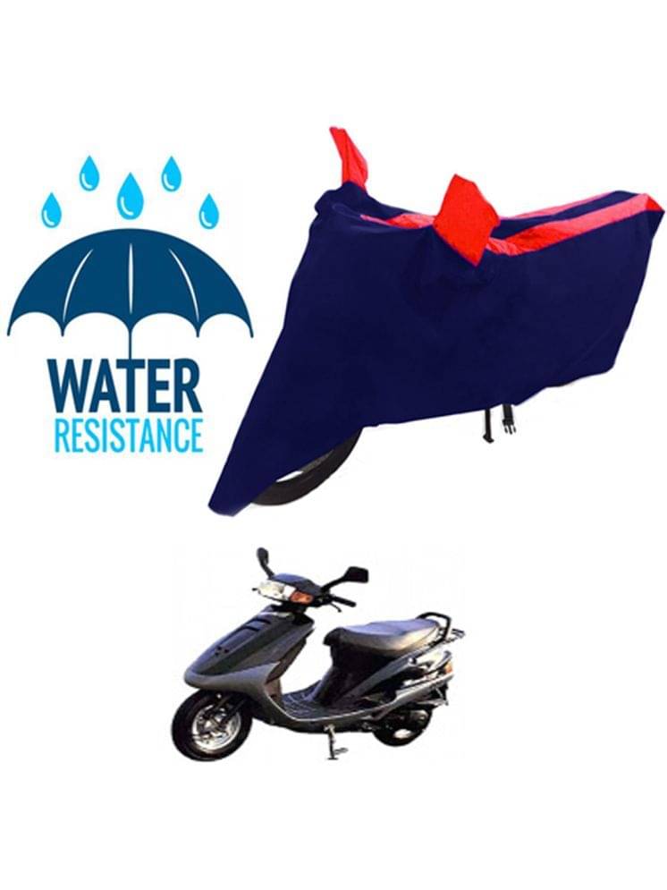 RONISH Bike Body Cover for Kinetic Zing ( Pack of 1 ) , Red RONISH Bike Body Cover for Kinetic Zing ( Pack of 1 ) , Red