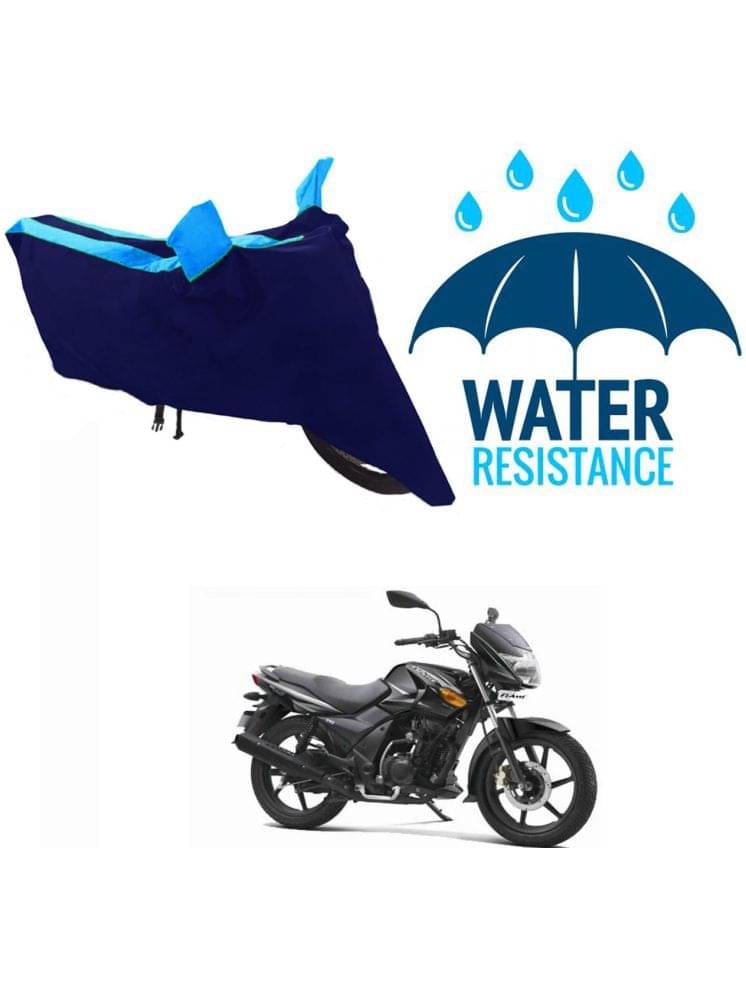 RONISH Bike Body Cover for TVS Flame 125 ( Pack of 1 ) , Blue RONISH Bike Body Cover for TVS Flame 125 ( Pack of 1 ) , Blue