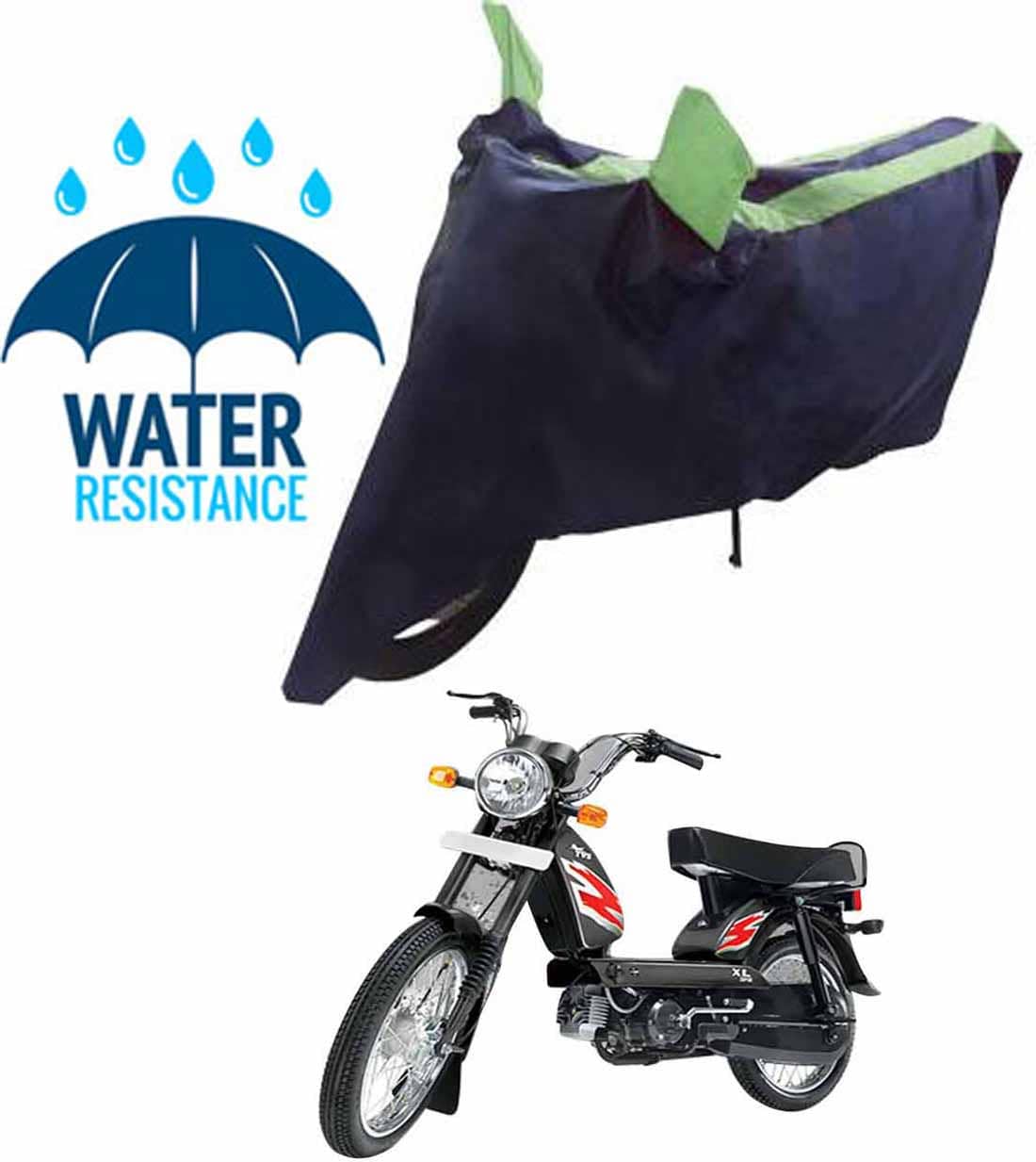 RONISH Bike Body Cover for TVS XL Super ( Pack of 1 ) , Green