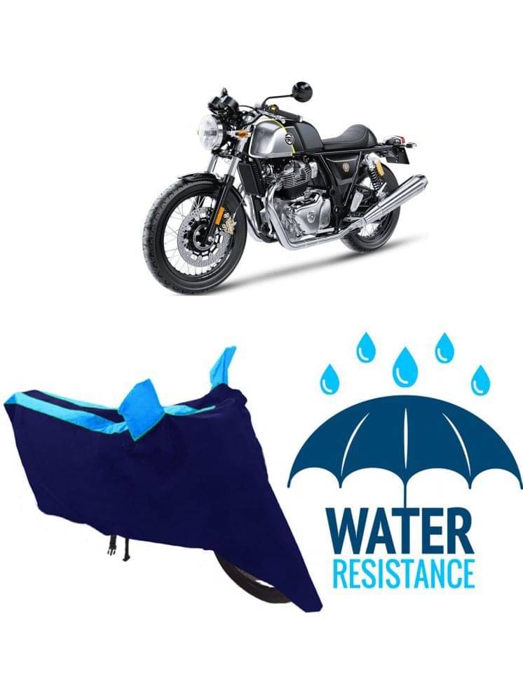     			RONISH Bike Body Cover for Royal Enfield Continental GT ( Pack of 1 ) , Blue