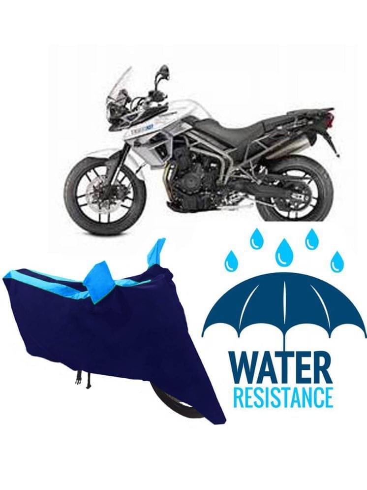 RONISH Bike Body Cover for Triumph Tiger 800 XR ( Pack of 1 ) , Blue RONISH Bike Body Cover for Triumph Tiger 800 XR ( Pack of 1 ) , Blue