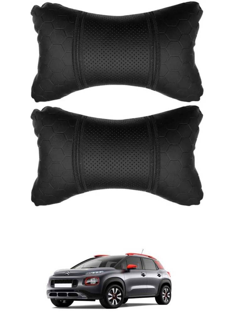 RONISH Neck Cushions Set of 2 Black     			RONISH Neck Cushions Set of 2 Black