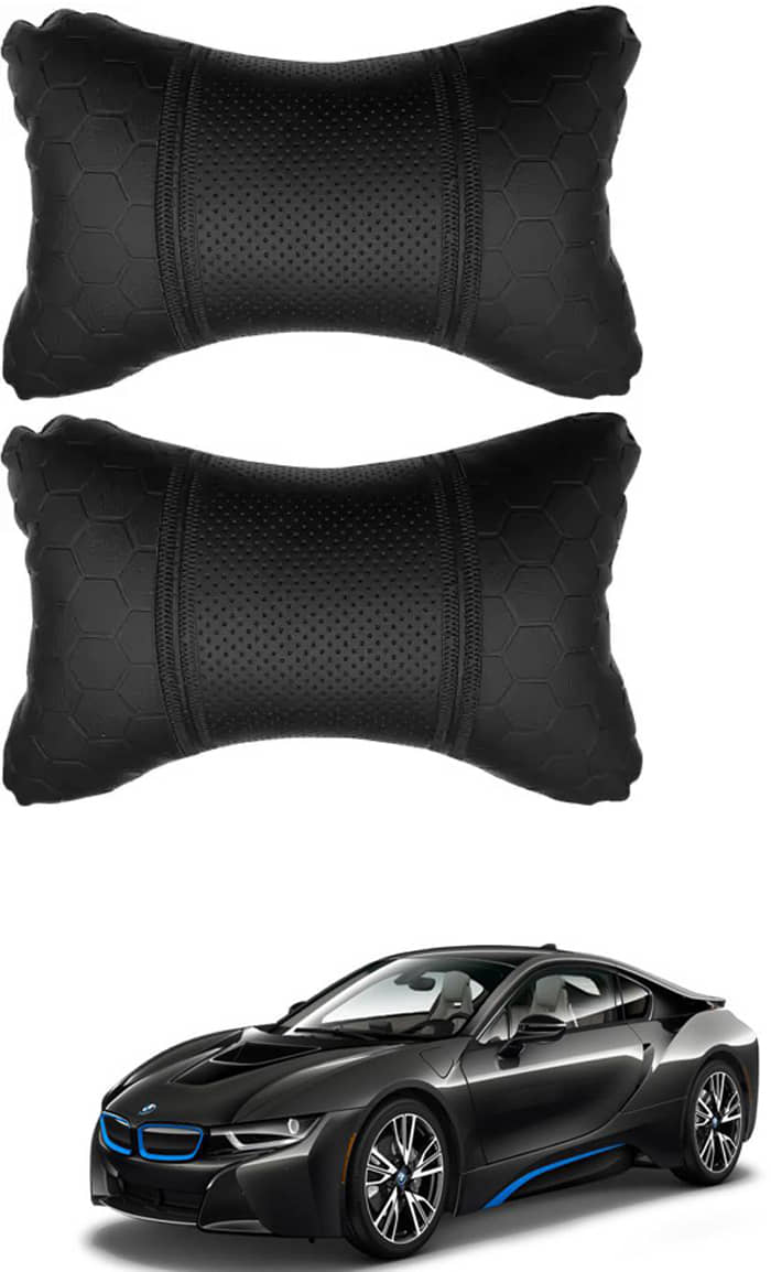 RONISH Neck Cushions Set of 2 Black