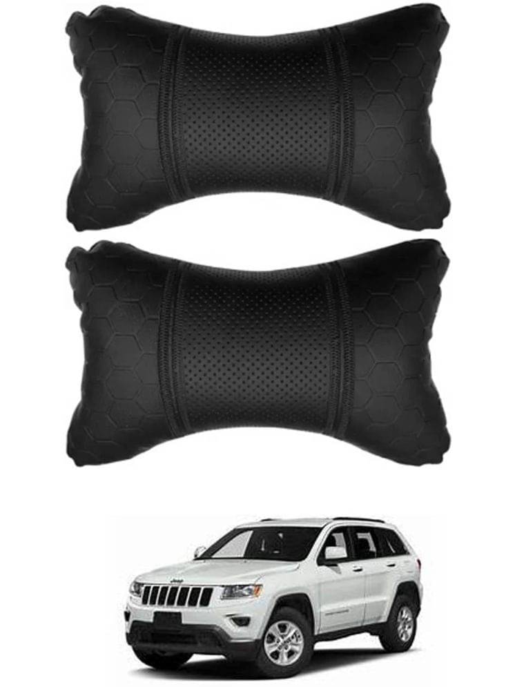     			RONISH Neck Cushions Set of 2 Black