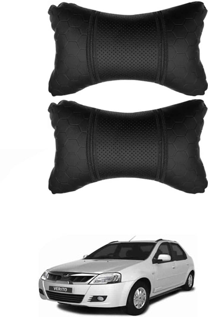 RONISH Neck Cushions Set of 2 Black     			RONISH Neck Cushions Set of 2 Black