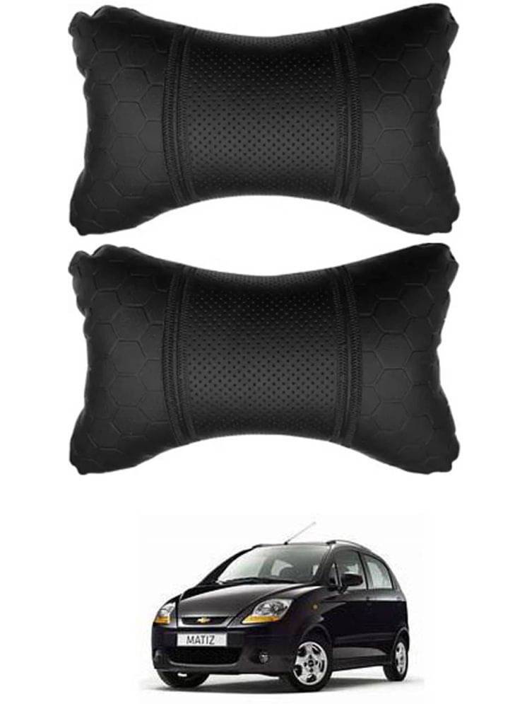 RONISH Neck Cushions Set of 2 Black     			RONISH Neck Cushions Set of 2 Black