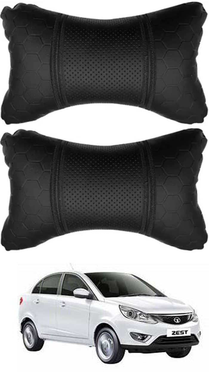 RONISH Neck Cushions Set of 2 Black