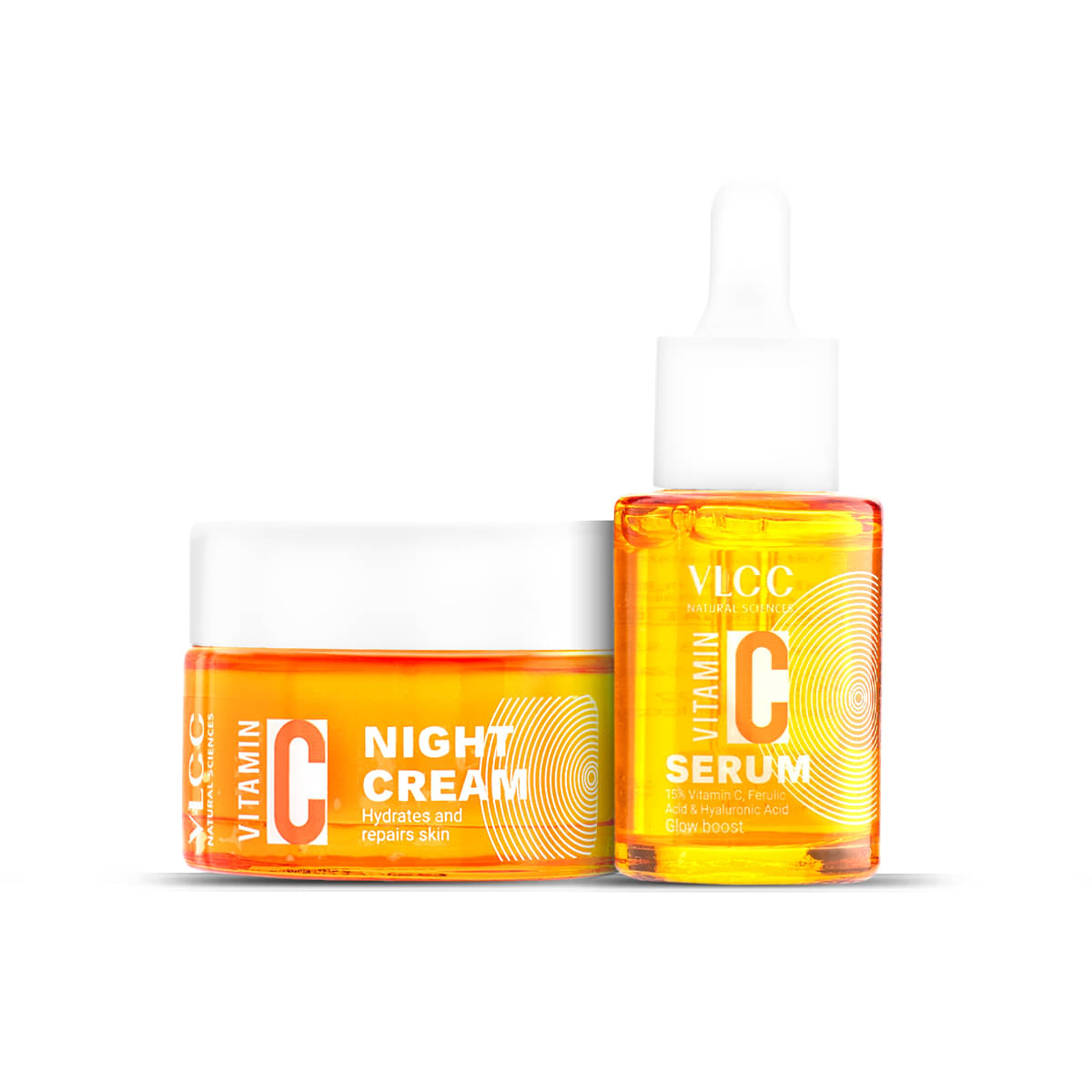 VLCC Vitamin C Night Cream & Serum Combo-Remove Tan & Reduce Dark Spots (50g+30ml) VLCC Vitamin C Night Cream & Serum Combo-Remove Tan & Reduce Dark Spots (50g+30ml)