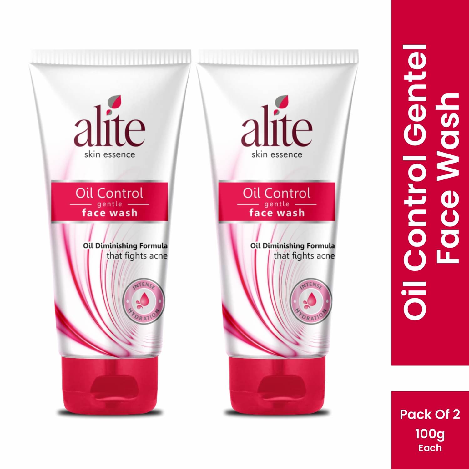     			Alite Oil Control Gentle Face Wash with Stearic Acid for Oil Acne Prone Skin 100g ( Pack of 2 )
