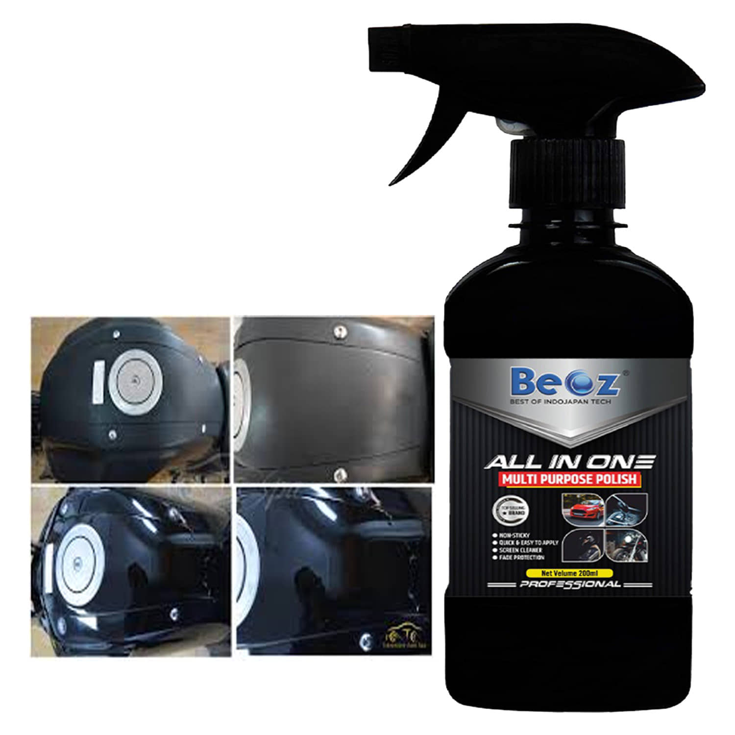 BEOZ - Clear Coat Shine Polish For All Cars & Motorbikes ( Pack of 1 )