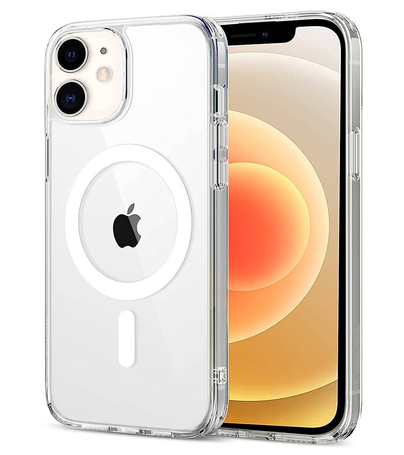     			Case Vault Covers Hybrid Covers Compatible For Silicon Apple iPhone 12 Mini ( Pack of 1 )