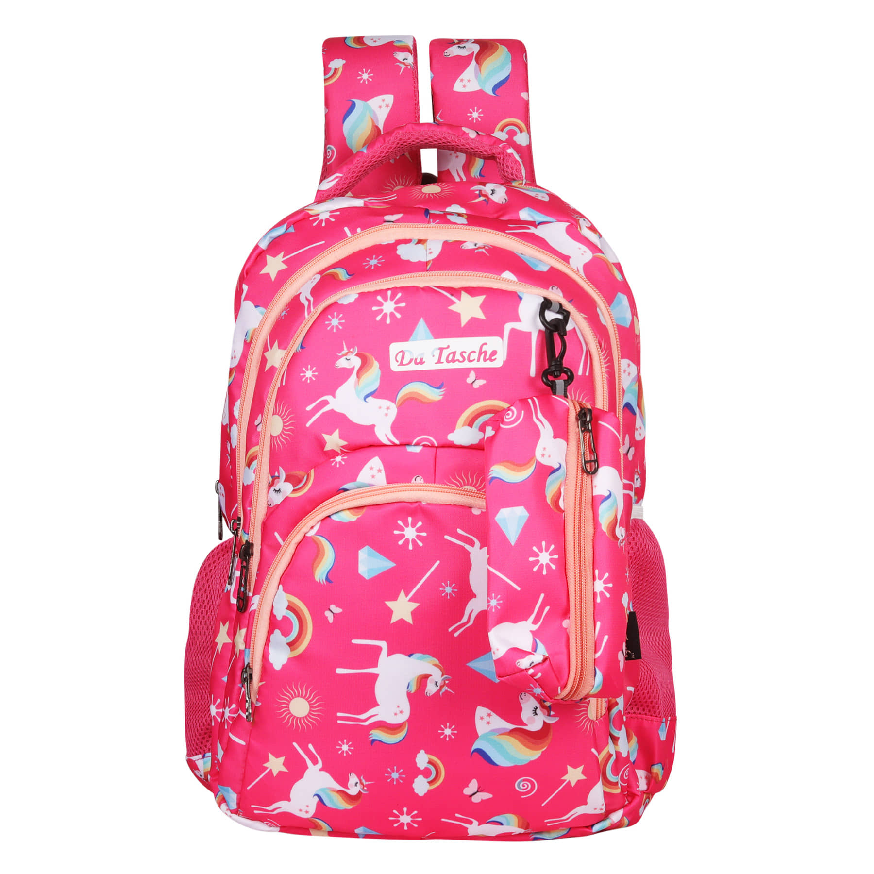 Da Tasche Pink Polyester Backpack ( 35 Ltrs ) - Handbags | Buy online on ZillyBuy
