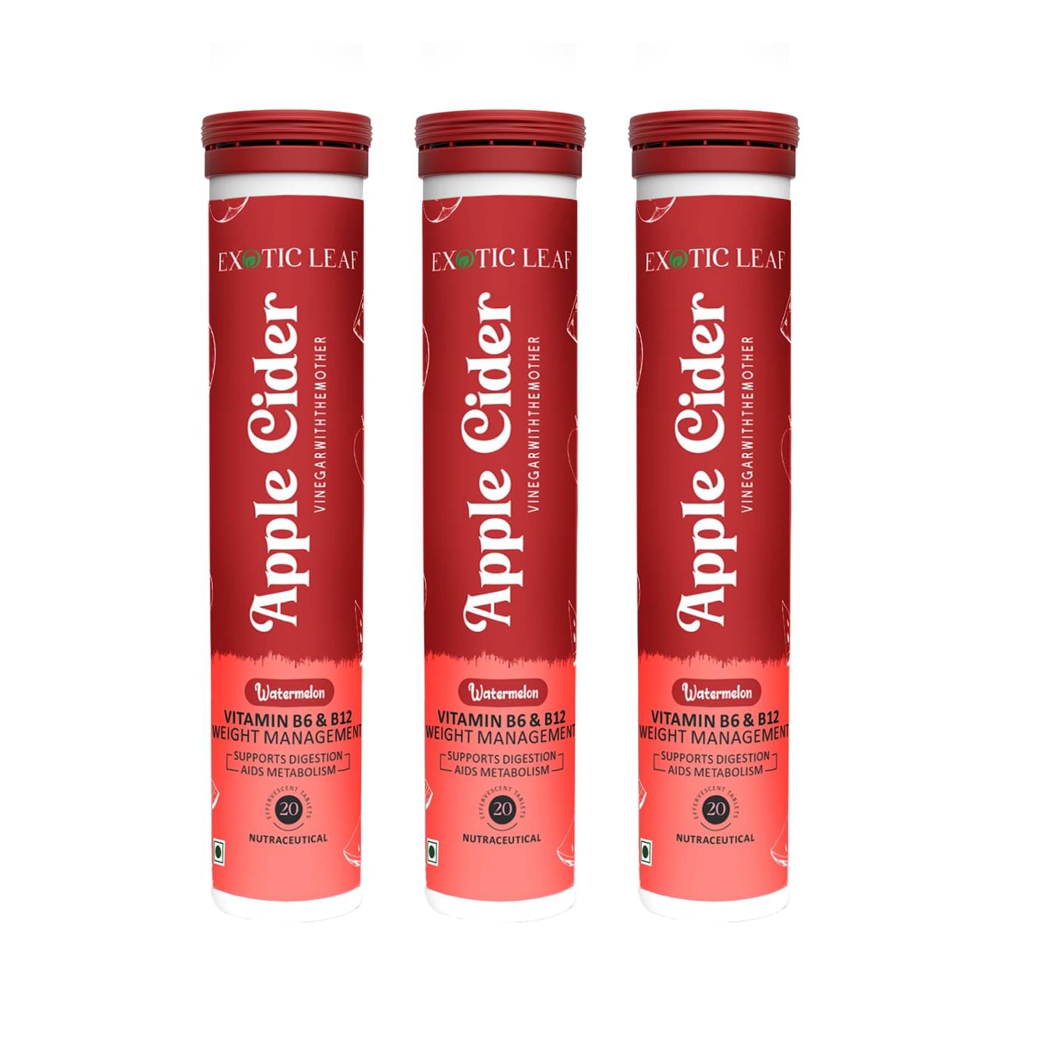 Apple Cider Vinegar with Mother, Watermelon & Pomegranate, Vitamins B12 - Supports Weight Management Apple Cider Vinegar with Mother, Watermelon & Pomegranate, Vitamins B12 - Supports Weight Management