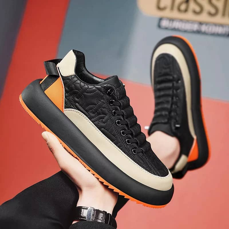 FOGGY BONKERS 2.0 Black Men's Sneakers - Casual Shoes | Buy online on ZillyBuy
