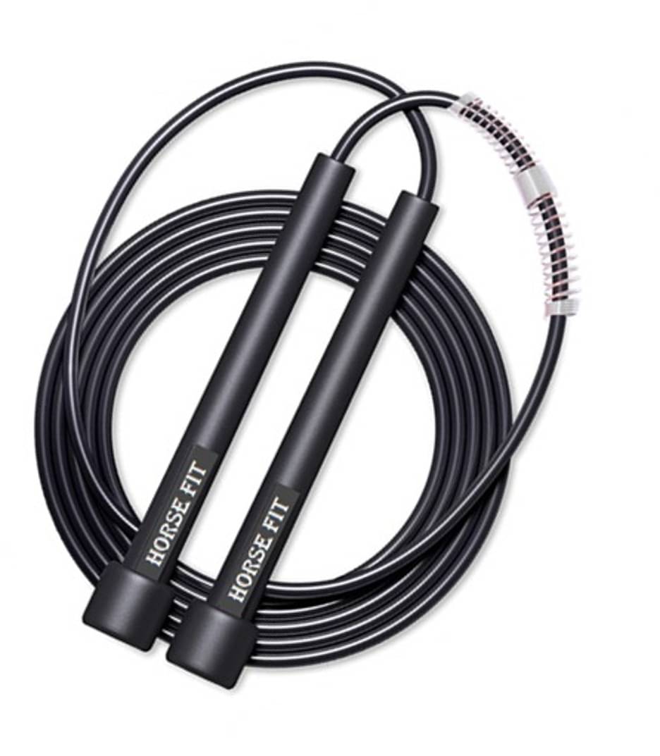 HORSE FIT Skipping Rope, Jump Skipping Rope for Men, Women, Weight Loss, Kids, Girls, Children, Adult - Best in Fitness, Sports, Exercise, Home Gym HORSE FIT Skipping Rope, Jump Skipping Rope for Men, Women, Weight Loss, Kids, Girls, Children, Adult - Best in Fitness, Sports, Exercise, Home Gym