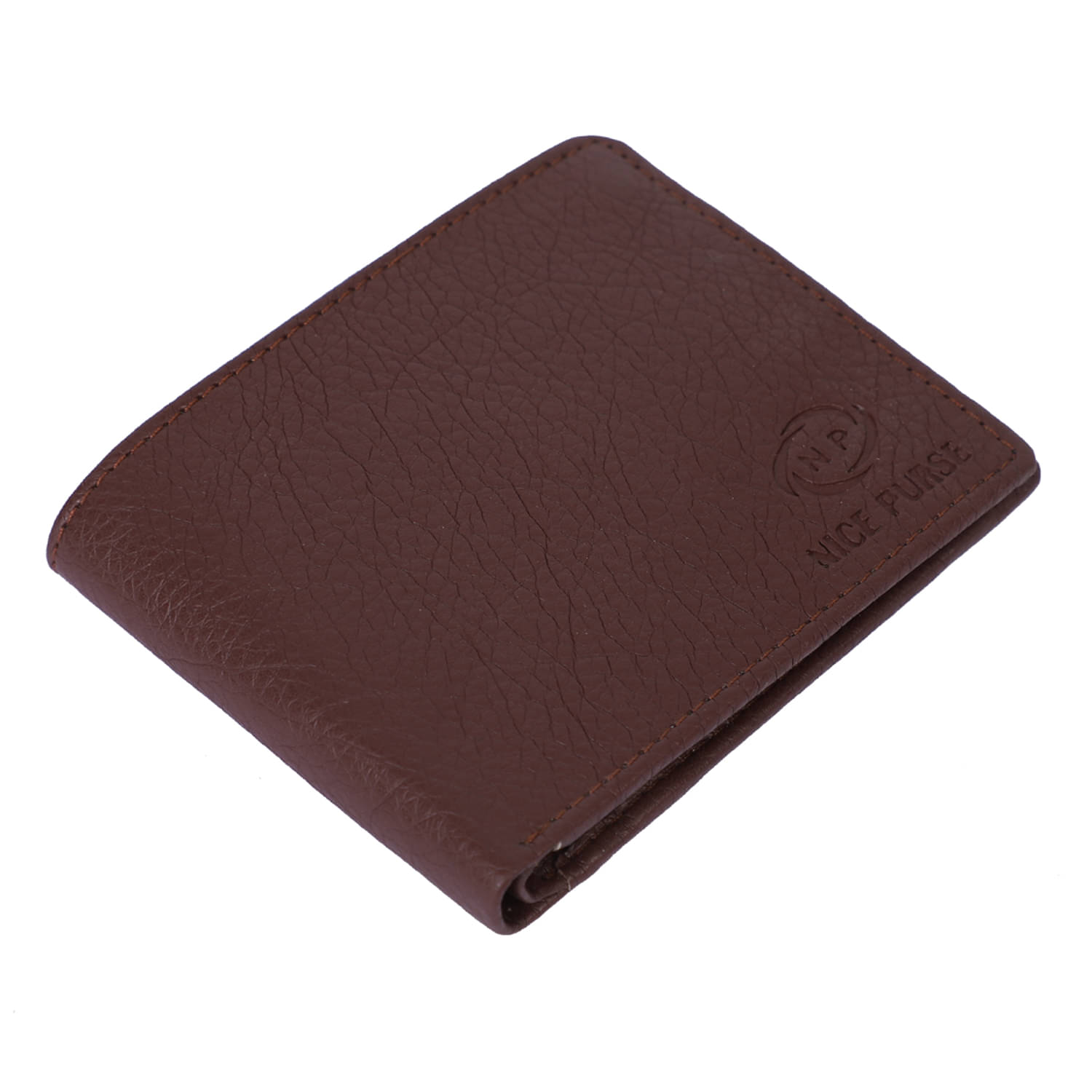     			Nice Purse Brown PU Men's Regular Wallet ( Pack of 1 )