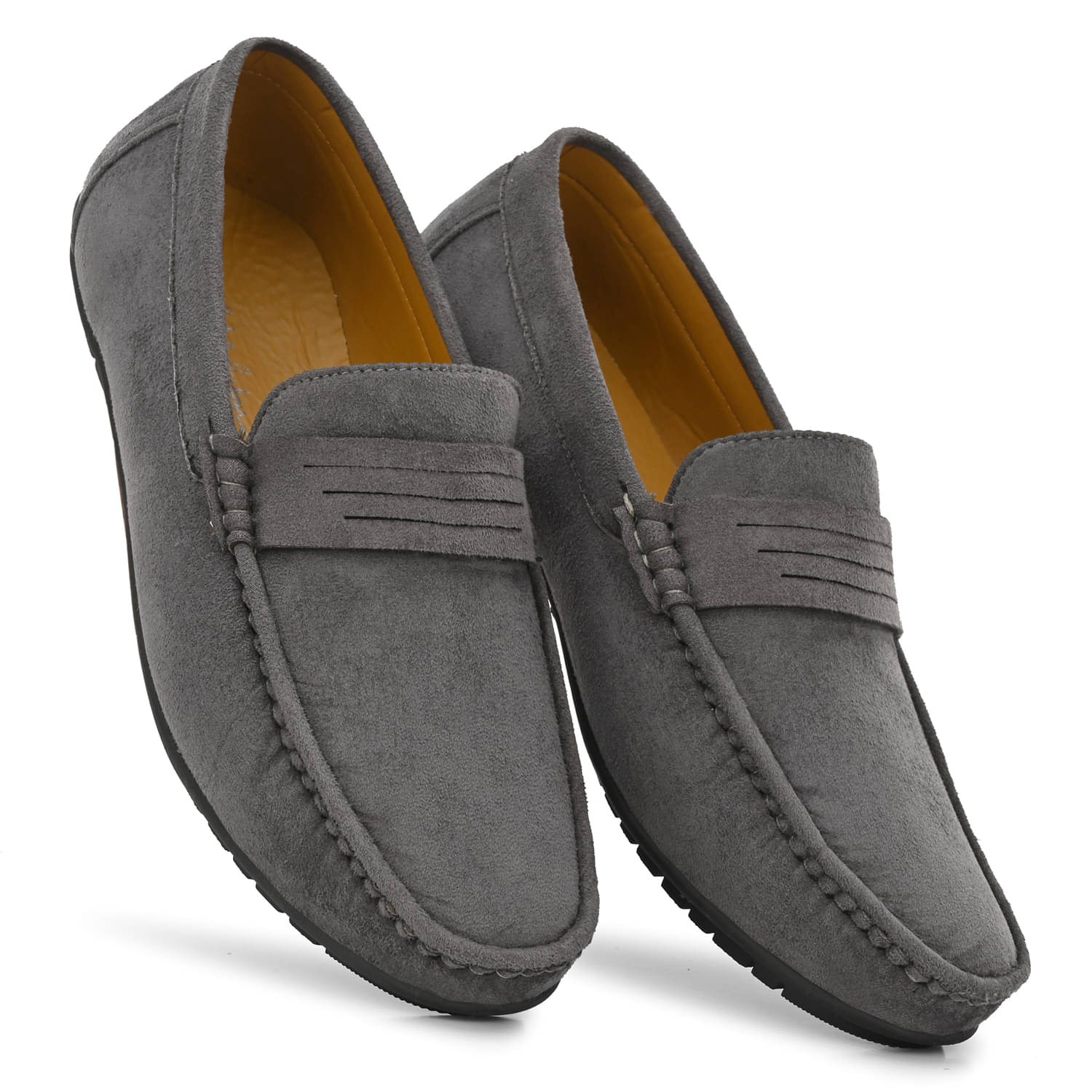     			Prolific Grey Men's Slip-on Shoes