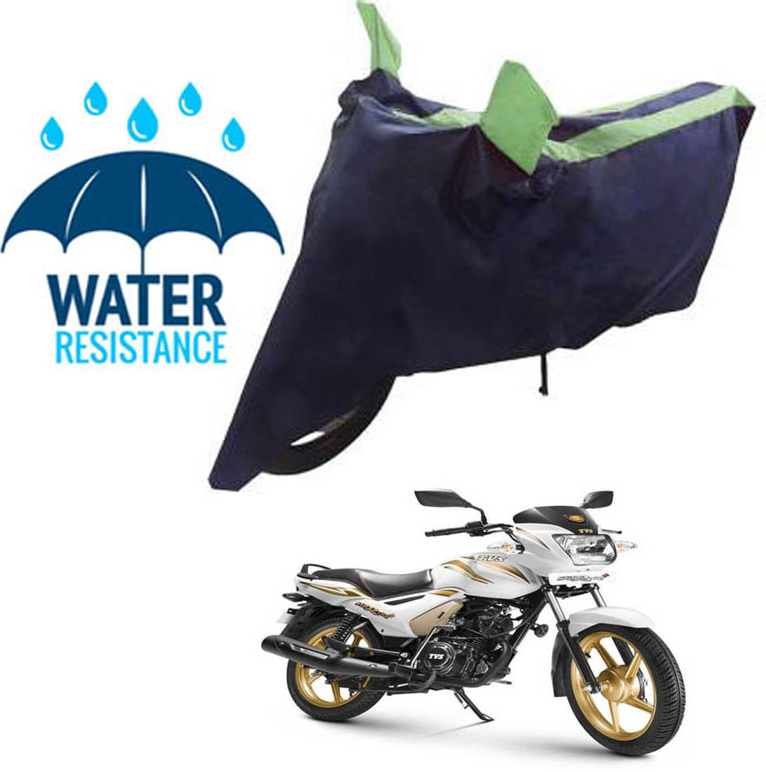 RONISH Bike Body Cover for TVS Star City ( Pack of 1 ) , Green RONISH Bike Body Cover for TVS Star City ( Pack of 1 ) , Green