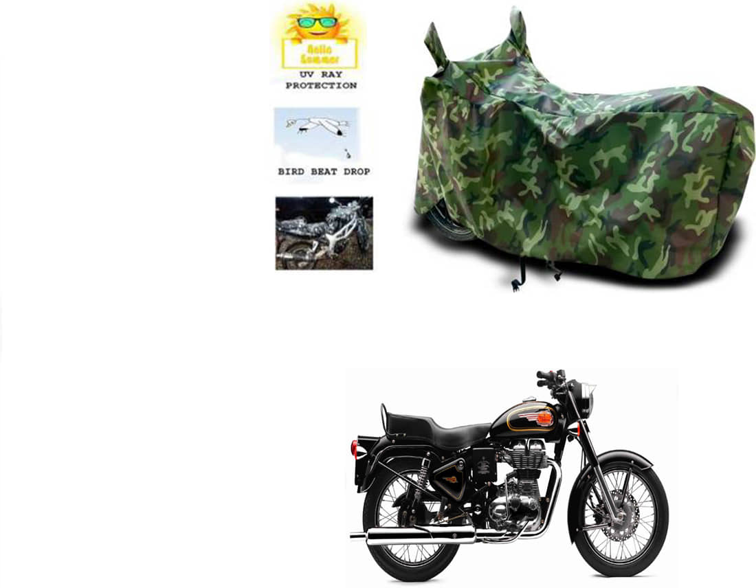 RONISH Bike Body Cover for Royal Enfield Bullet 350 ( Pack of 1 ) , Multicolour