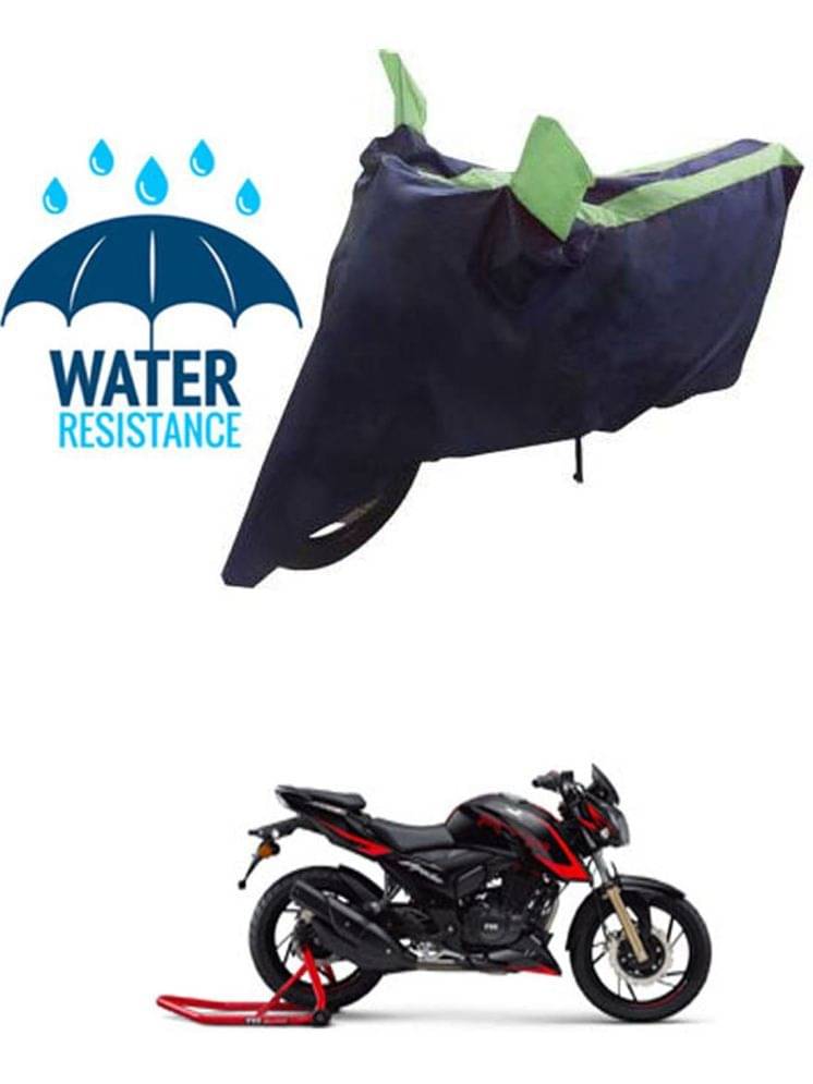 RONISH Bike Body Cover for TVS Apache RTR 200 4V FI ( Pack of 1 ) , Green RONISH Bike Body Cover for TVS Apache RTR 200 4V FI ( Pack of 1 ) , Green