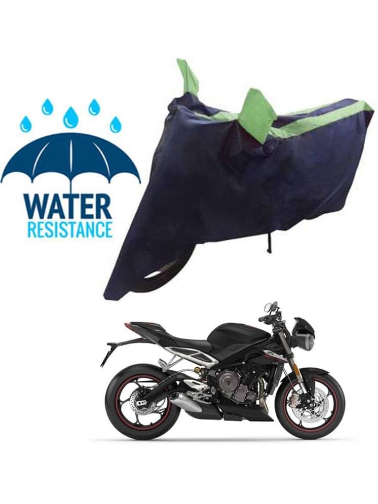 RONISH Bike Body Cover for Triumph Street Triple ( Pack of 1 ) , Green RONISH Bike Body Cover for Triumph Street Triple ( Pack of 1 ) , Green