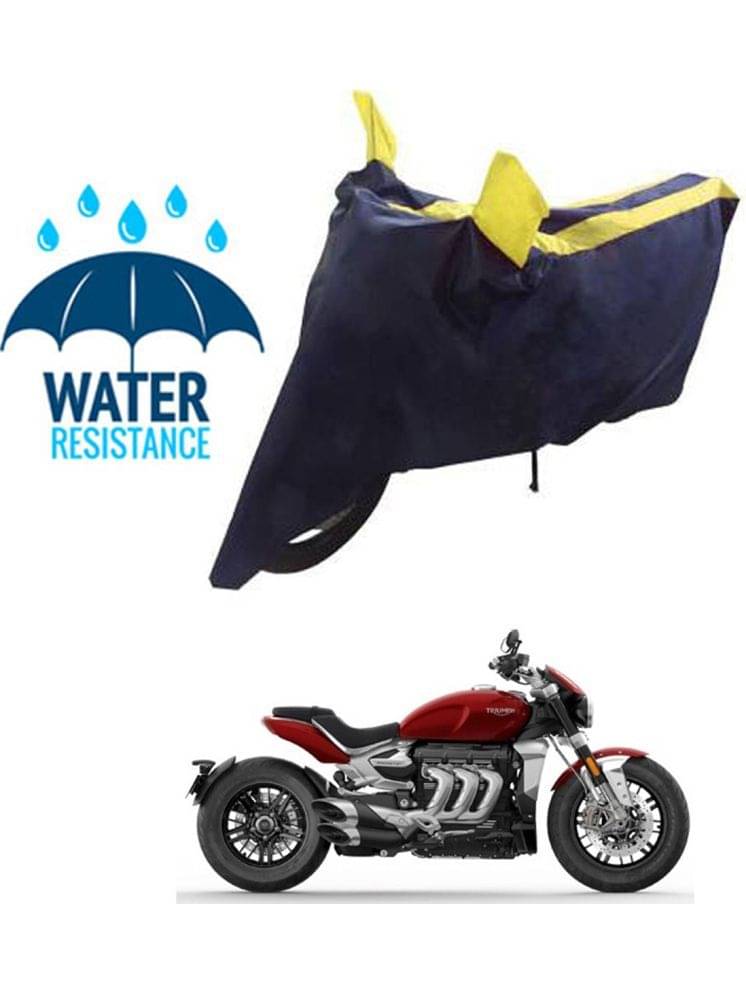 RONISH Bike Body Cover for Triumph All Bike Models ( Pack of 1 ) , Yellow     			RONISH Bike Body Cover for Triumph All Bike Models ( Pack of 1 ) , Yellow