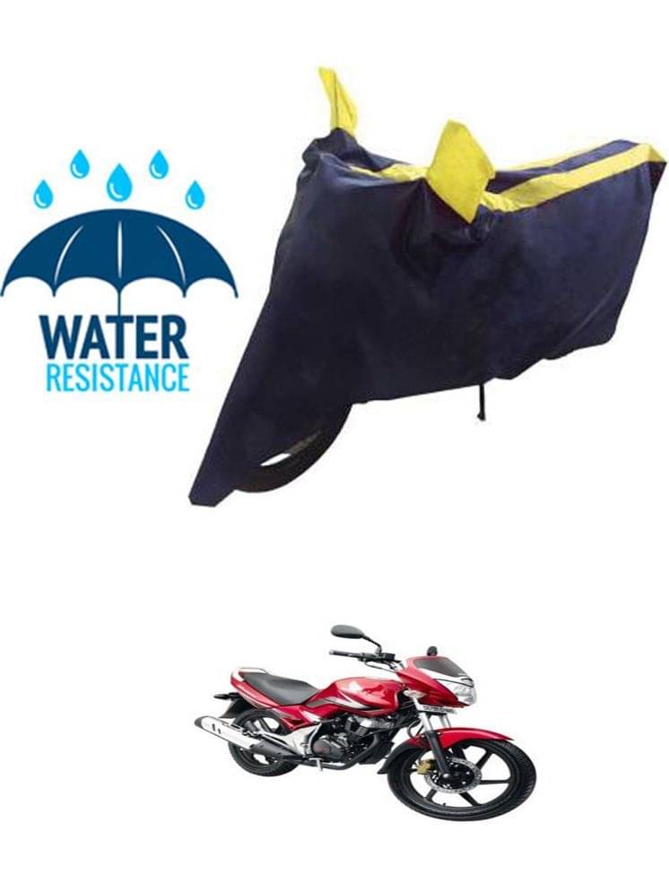 RONISH Bike Body Cover for Honda CB Unicorn Dazzler ( Pack of 1 ) , Yellow RONISH Bike Body Cover for Honda CB Unicorn Dazzler ( Pack of 1 ) , Yellow
