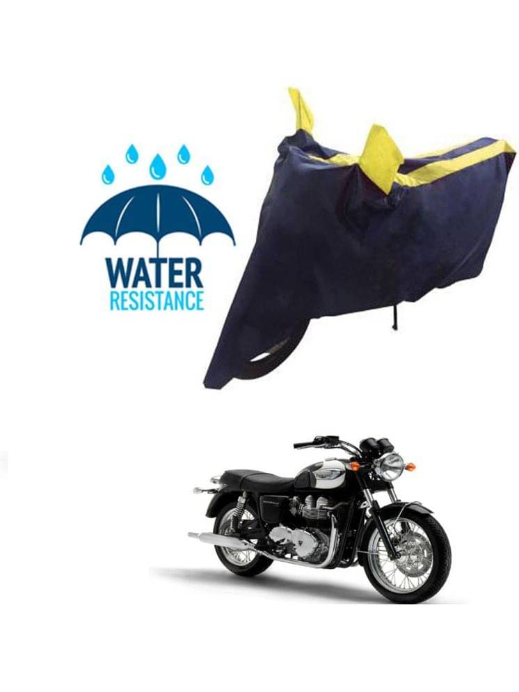 RONISH Bike Body Cover for Triumph Bonneville T100 ( Pack of 1 ) , Yellow     			RONISH Bike Body Cover for Triumph Bonneville T100 ( Pack of 1 ) , Yellow