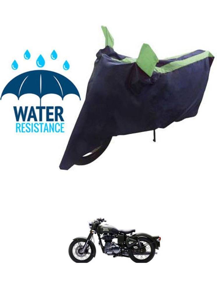 RONISH Bike Body Cover for Royal Enfield All Bike Models ( Pack of 1 ) , Green     			RONISH Bike Body Cover for Royal Enfield All Bike Models ( Pack of 1 ) , Green