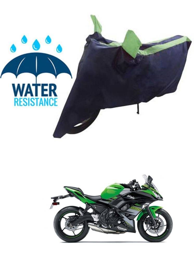 RONISH Bike Body Cover for Kawasaki Ninja 650 ( Pack of 1 ) , Green RONISH Bike Body Cover for Kawasaki Ninja 650 ( Pack of 1 ) , Green