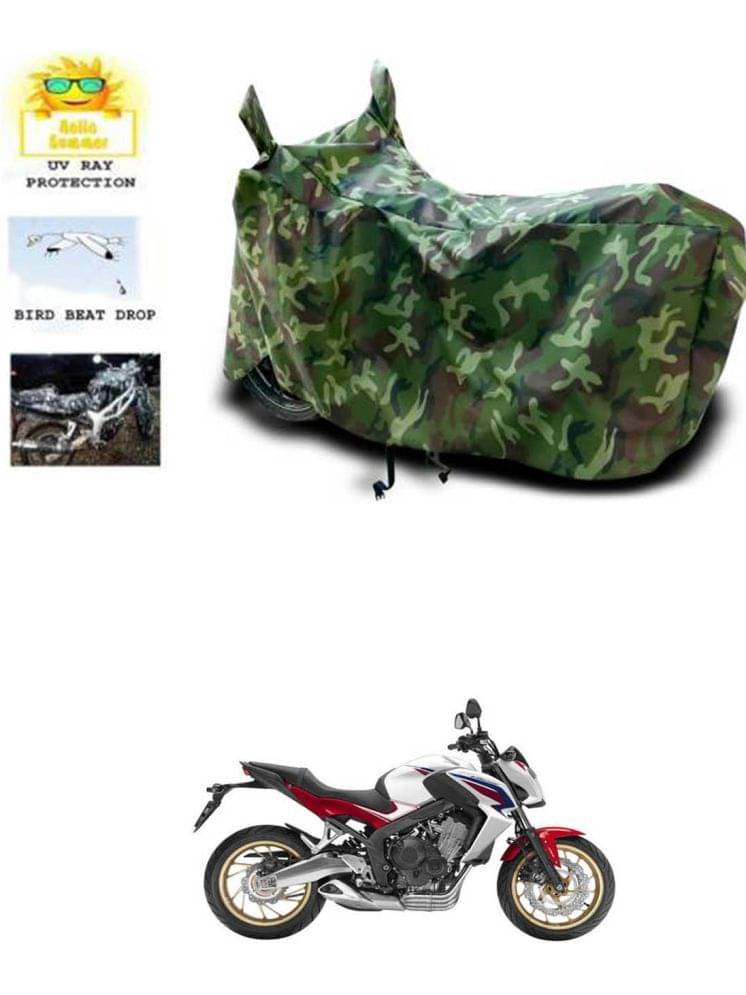 RONISH Bike Body Cover for Honda CB 125 ( Pack of 1 ) , Multicolour     			RONISH Bike Body Cover for Honda CB 125 ( Pack of 1 ) , Multicolour