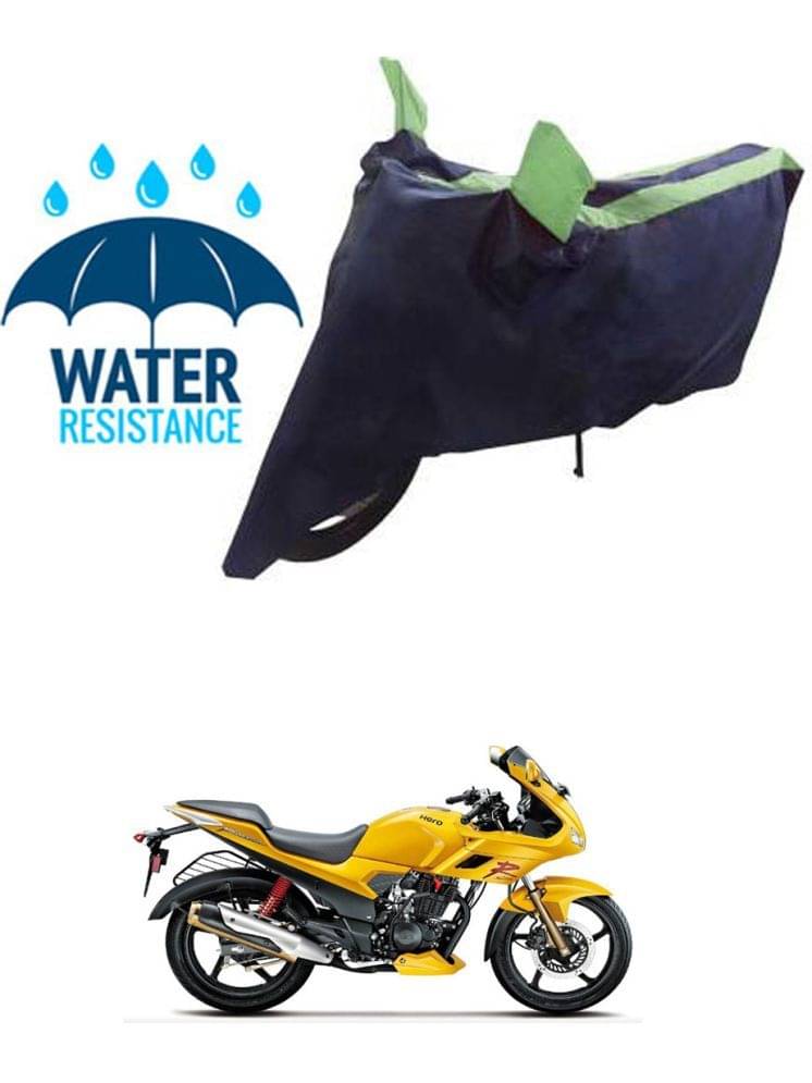     			RONISH Bike Body Cover for Hero Karizma ( Pack of 1 ) , Green