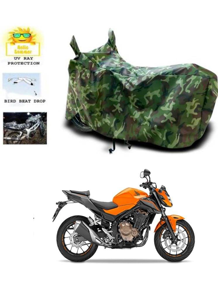 RONISH Bike Body Cover for Honda CB 125 ( Pack of 1 ) , Multicolour     			RONISH Bike Body Cover for Honda CB 125 ( Pack of 1 ) , Multicolour