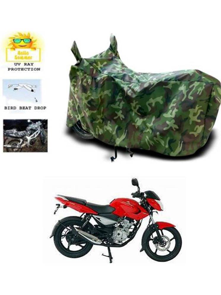 RONISH Bike Body Cover for Bajaj Pulsar 135 LS DTS-i ( Pack of 1 ) , Multicolour RONISH Bike Body Cover for Bajaj Pulsar 135 LS DTS-i ( Pack of 1 ) , Multicolour