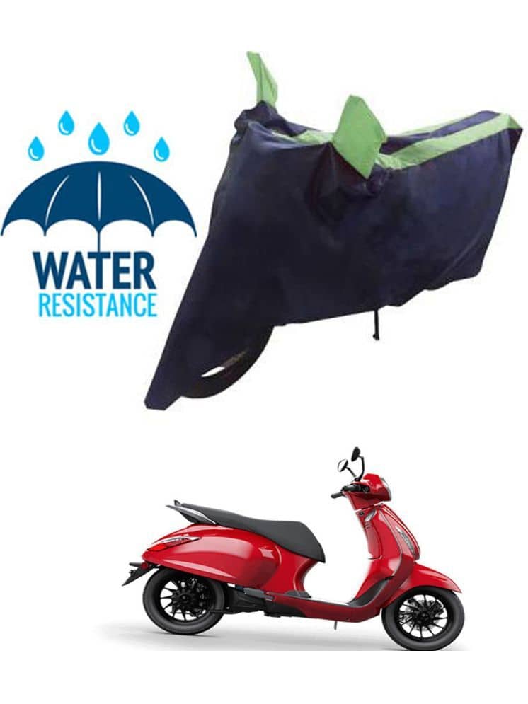 RONISH Bike Body Cover for Bajaj Chetak ( Pack of 1 ) , Green