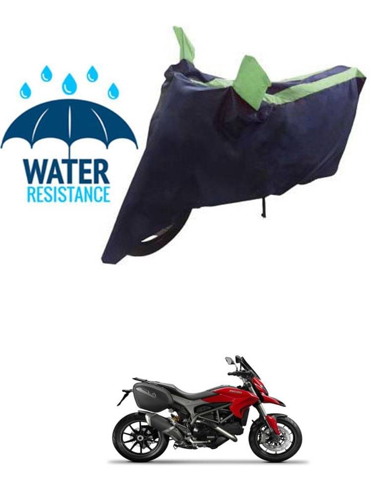 RONISH Bike Body Cover for Ducati Hyperstrada ( Pack of 1 ) , Green RONISH Bike Body Cover for Ducati Hyperstrada ( Pack of 1 ) , Green