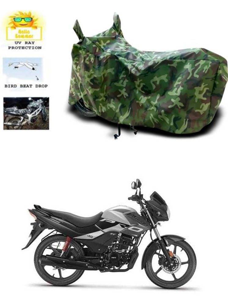     			RONISH Bike Body Cover for Hero Passion Pro New ( Pack of 1 ) , Multicolour