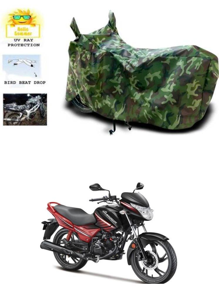 RONISH Bike Body Cover for Hero Glamour i3s ( Pack of 1 ) , Multicolour RONISH Bike Body Cover for Hero Glamour i3s ( Pack of 1 ) , Multicolour
