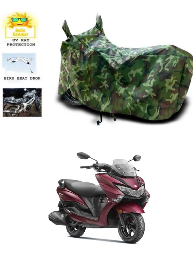 RONISH Bike Body Cover for Suzuki Street ( Pack of 1 ) , Multicolour