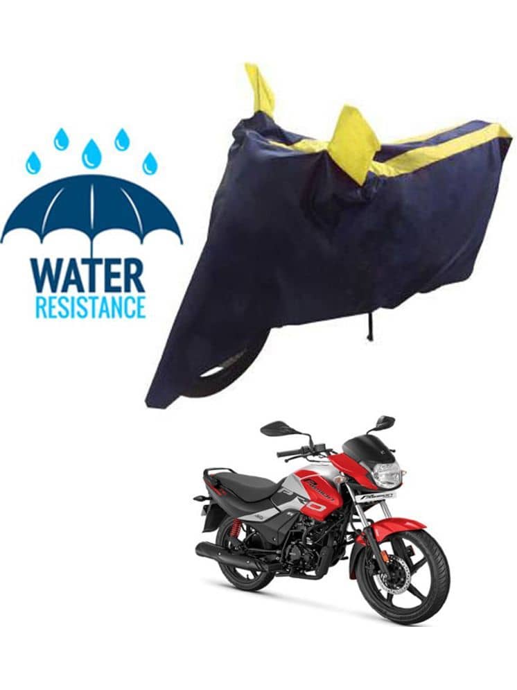 RONISH Bike Body Cover for Hero Passion Pro New ( Pack of 1 ) , Yellow