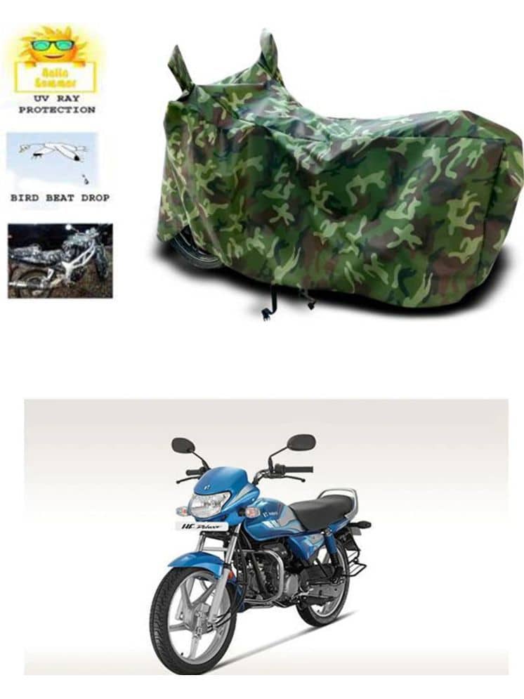 RONISH Bike Body Cover for Hero HF Deluxe ( Pack of 1 ) , Multicolour