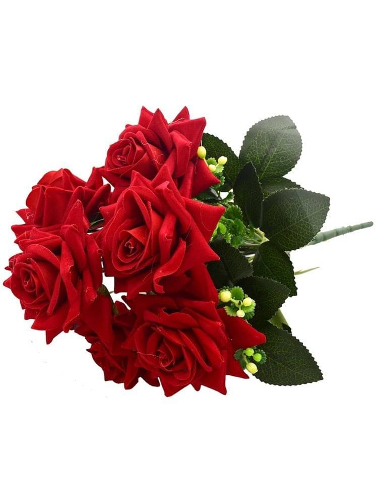     			RealPBR - Red Rose Artificial Flower ( Pack of 1 )