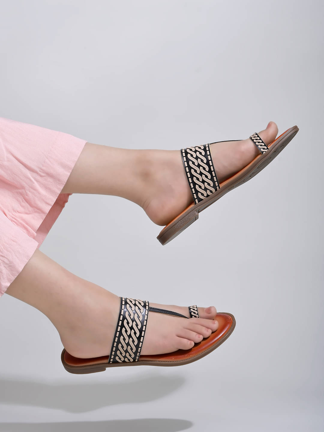     			Shoetopia Black Women's Flats