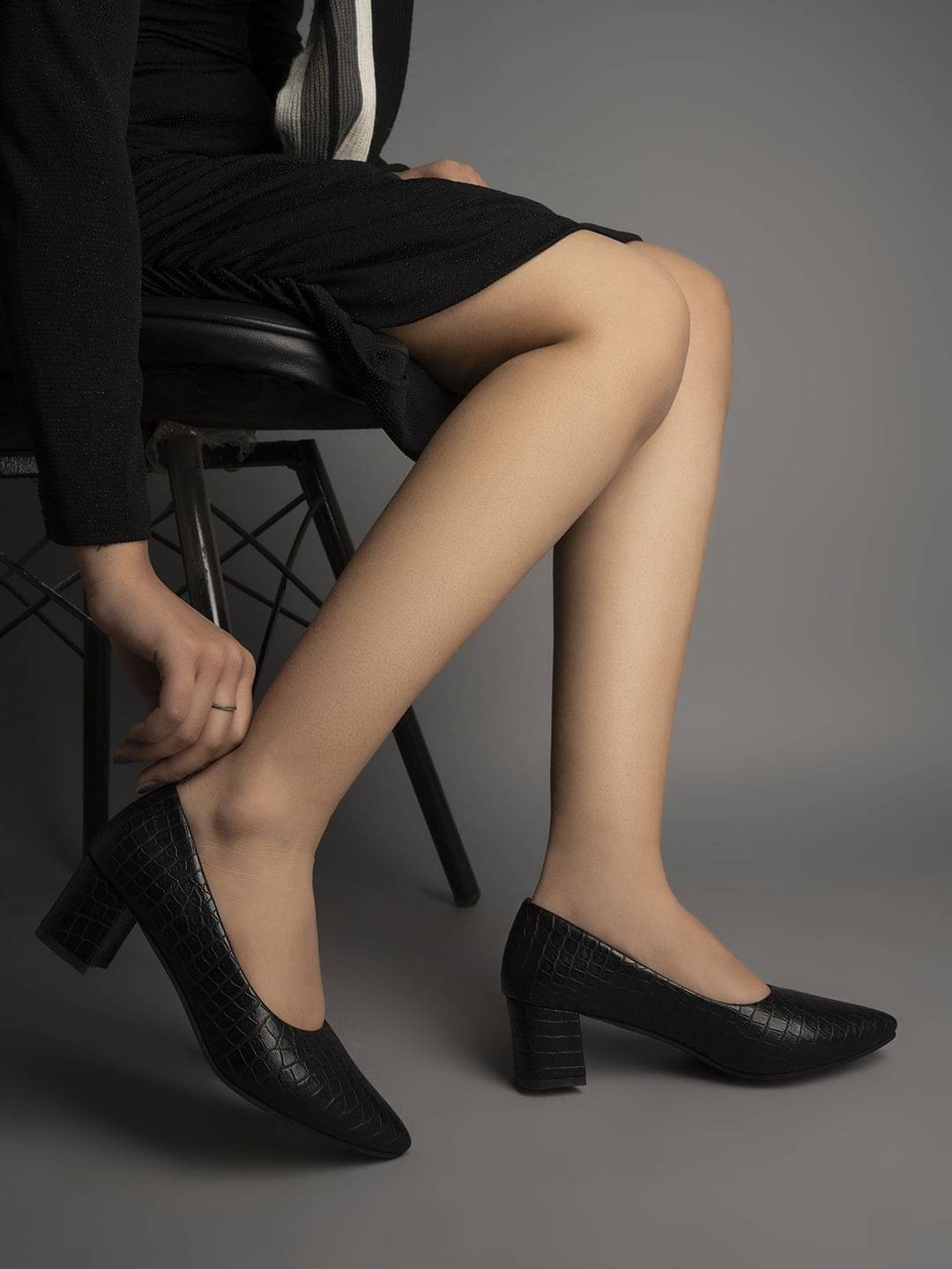 Shoetopia - Black Women's Pumps Heels Shoetopia - Black Women's Pumps Heels