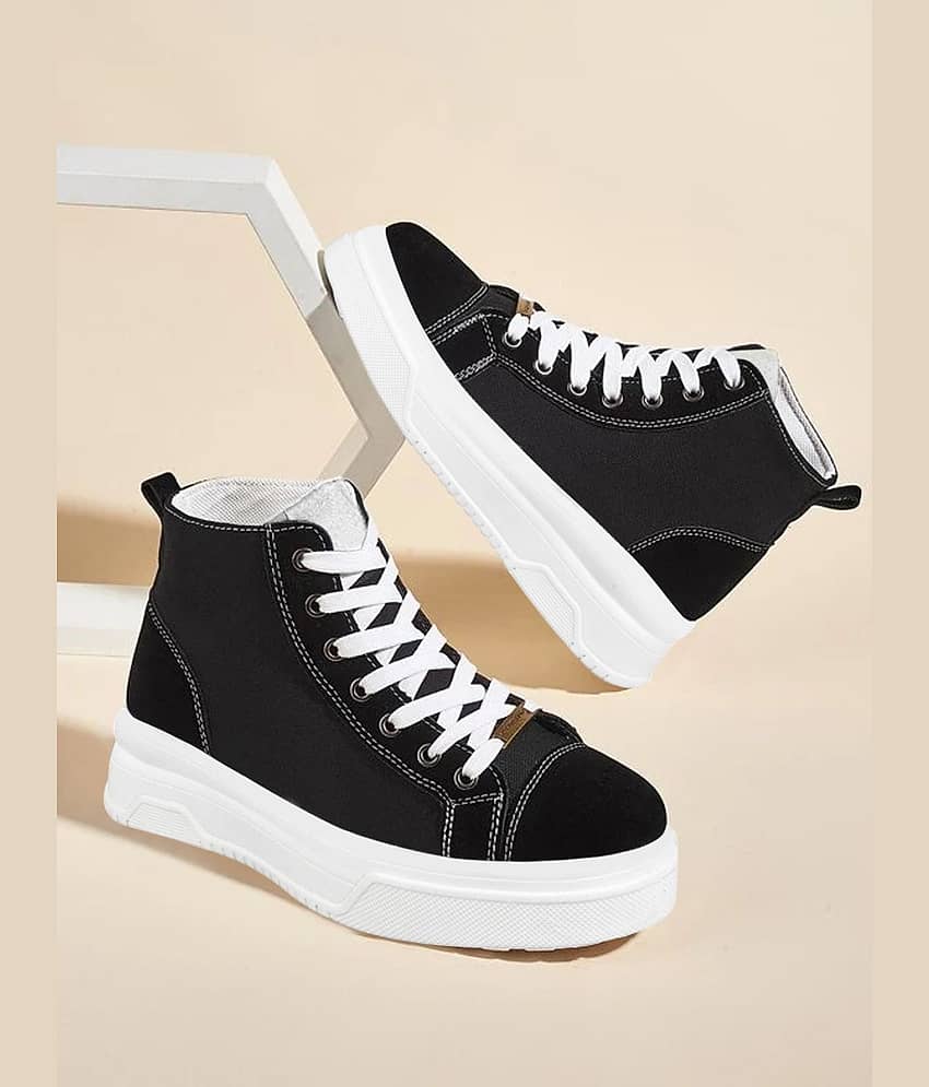 Shoetopia - Black Women's Sneakers - Casual Shoes | Buy online on ZillyBuy