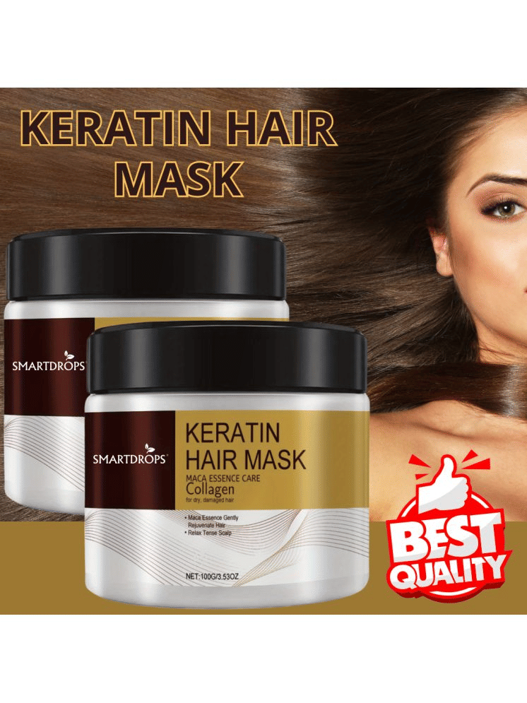 Smartdrops Anti Dandruff Hair Mask For Straight Hair ( Pack of 2 )