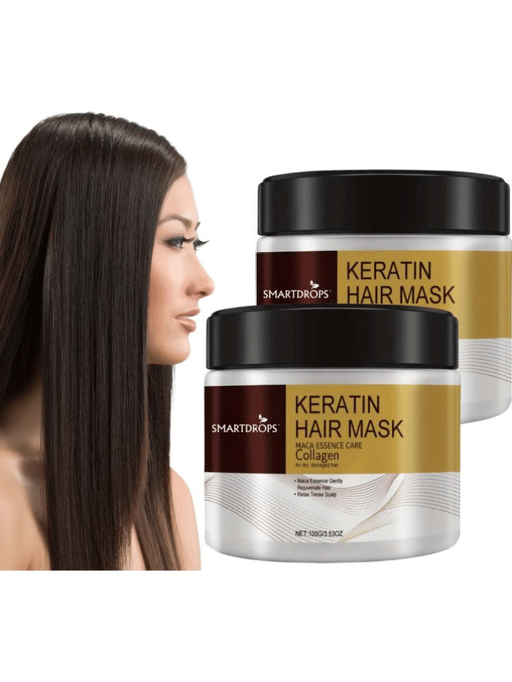 Smartdrops Anti Dandruff Hair Mask For Straight Hair ( Pack of 2 )