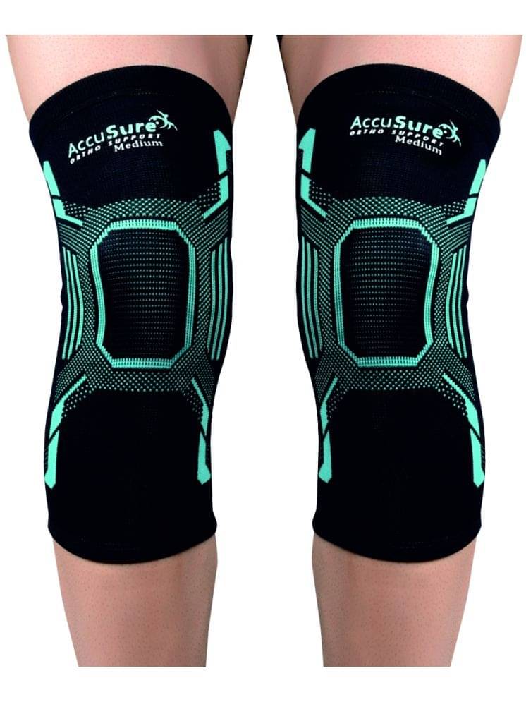 ACCUSURE Black Knee Support ( Pack of 1 ) ACCUSURE Black Knee Support ( Pack of 1 )