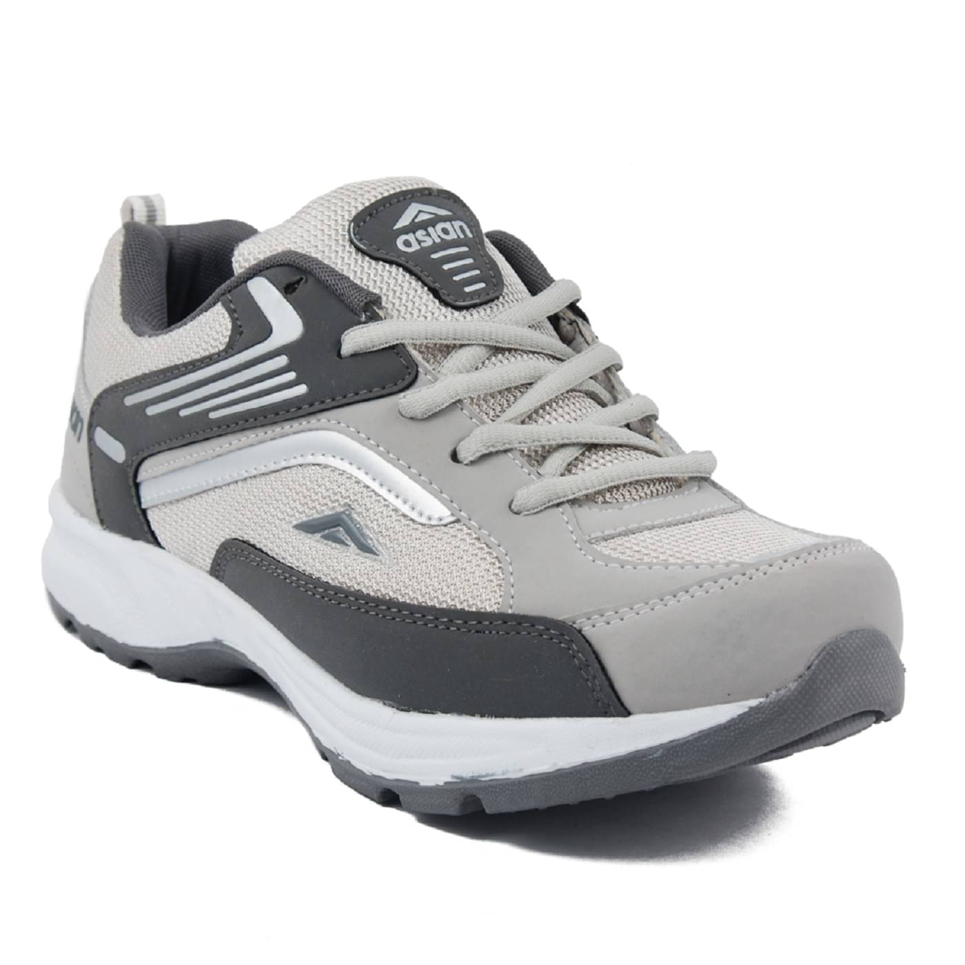 ASIAN Gray Men's Sports Running Shoes     			ASIAN Gray Men's Sports Running Shoes